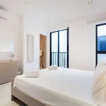 Penthouse And Bbq Kitchen Island & Massive Living By 360 Estates * Saint Julian's