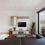 Penthouse And Bbq Kitchen Island & Massive Living By 360 Estates Saint Julian's