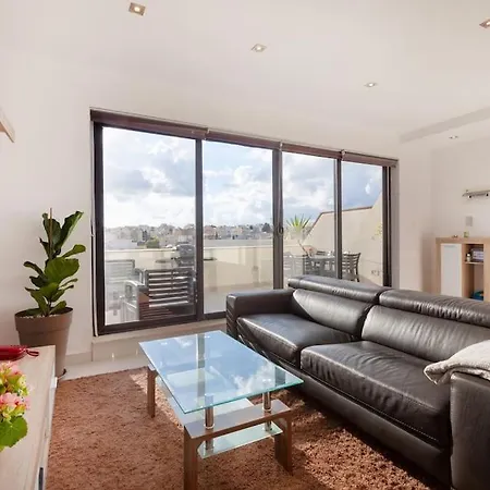 Apartment Penthouse And Bbq Kitchen Island & Massive Living By 360 Estates Saint Julian's